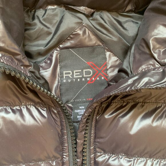 Black Puffer Down Vest medium - Picture 5 of 5